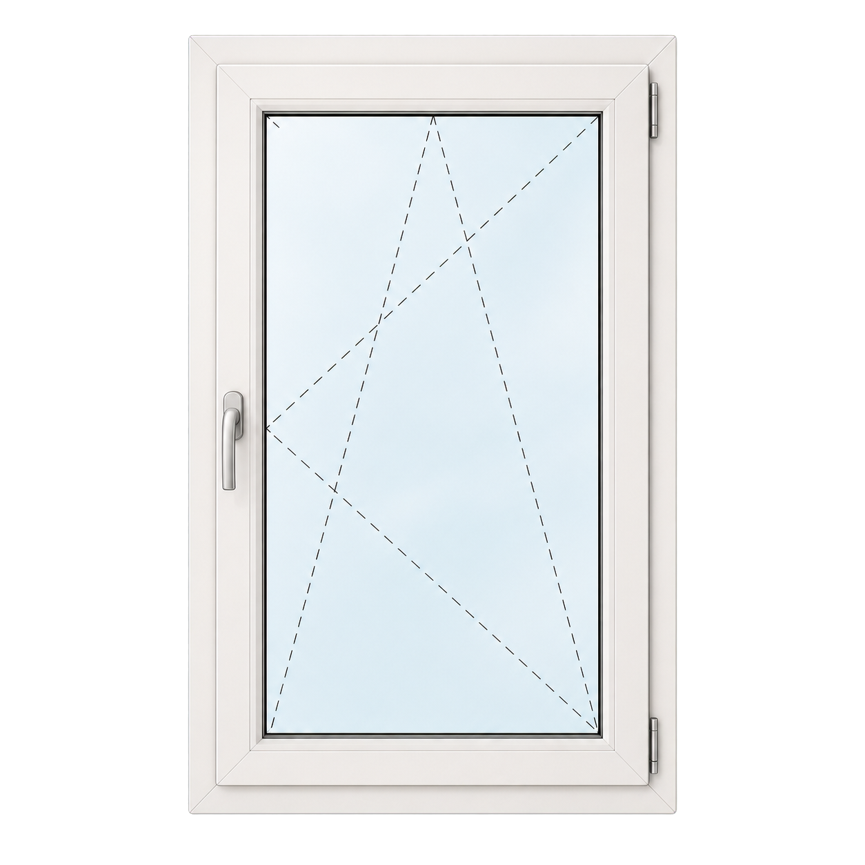 Ventana de una hoja oscilobatiente